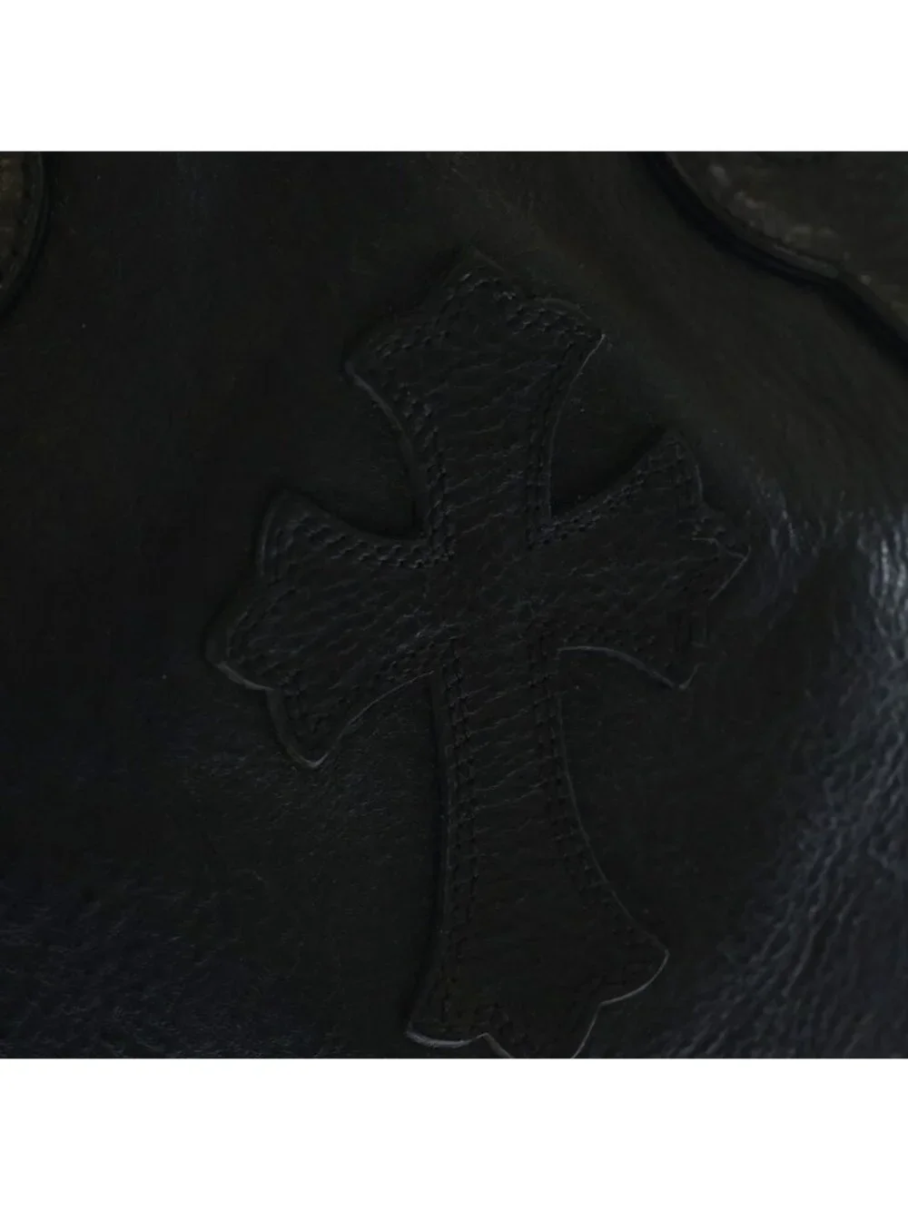 Chrome Hearts FS Tote Leather with Cross Patch